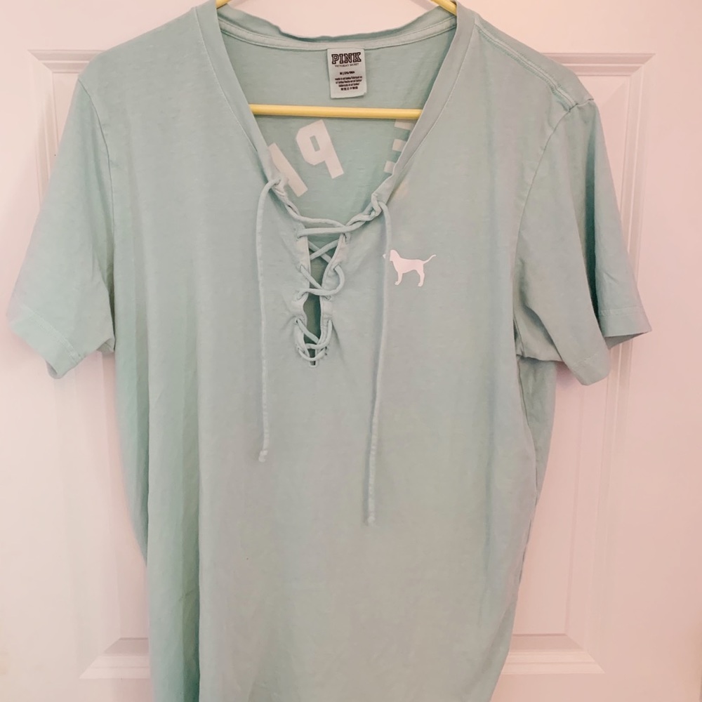aqua PINK t-shirt